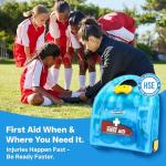 Astroplast Hospital Grade 1-50 Person HSE Compliant First Aid Kit - Premium Integrated Carry Handle & Wall Mountable - Ideal for Home, Wokplace, Sports - Mezzo First Aid Box
