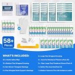 Astroplast Hospital Grade 1-50 Person HSE Compliant First Aid Kit - Premium Integrated Carry Handle & Wall Mountable - Ideal for Home, Wokplace, Sports - Mezzo First Aid Box