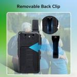 Retevis RT619 Walkie Talkie Rechargeable, 90g Mini Walkie Talkies, 1300mAh Long Lasting Battery, VOX Handsfree, 10 Level Squelch, License-Free PMR446 Two Way Radio for Outdoor, Camping (2 Pack, Black)