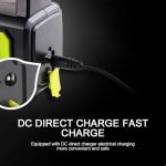 CAMPSLE Rechargeable LED Hand Torch with Side Lantern – Super Bright Flashlight, 2 Light Modes, USB Charging, Compact IPX5 Waterproof Torch for Camping, Fishing & Emergency Uses.