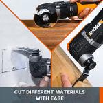 WORX WX696.9 Sonicrafter Cordless Oscillating Multi-Tool, Power Share, Variable Speed with Accessories, 18V (20V Max), Without Battery & Charger