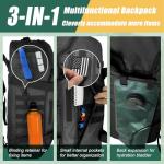 EASY BW 65L Large Travel Duffle Bag Military Tactical Backpack, Army Assault Pack 3 Day Bug Out Bag Rucksack for Outdoor Sport Hiking Camping with Molle System