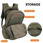 Fortune Edge 35L Tactical Backpack for Men, MOLLE Military Bug Out Bag, Waterproof Rucksack for Hiking with Hydration Port Army Green