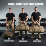 Miramrax Travel Duffle Bag Backpack for Men - Large Tactical Bags Weekender Gym Bag for Overnight Traveling Military Workout Deployment Sports (Coyote, 80L)