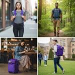 SEYATULLH 45L Military Tactical Backpack for Men & Women Bug Out Bag Assault pack Molle Daypack Hiking Trekking Rucksack(45L purple)