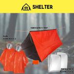 Denver: Premium 72 Hour Survival Backpack with Supplies - 2024 Model Bug Out Bag Backpack - Upgraded Go Bag Emergency Backpack w/Complete Tactical Survival Kit - Bug Out Bag Survival Kit for 2 Person