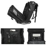 ONE WVW PIN Tactical Backpack for Men, 45L Military Gym Backpacks, Large 3-Day Assault Pack Bug Out Bag MOLLE Daypack for Rucking Fishing Camping(Black)