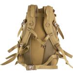 aiGear Tactical Backpack for Men, 25L Military Backpack, 3-Day Bug Out Bag for Camping Hiking Hunting with Molle System Army Daypack (25L Khaki)