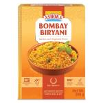Ashoka Heat to Eat Bombay Biryani 280g x 10 | Ready to eat authentic India Biryani | Vibrant & Flavourful | 100% Vegetarian | No additives or preservatives | Kosher | Gluten-free