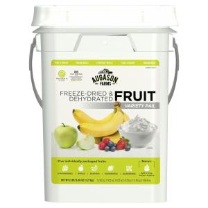 25-Year Shelf Life Fruit Variety Pail