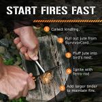 Titan SurvivorCord: 620 LB Paracord with Extras