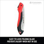 10-Inch Folding Pruning Saw with Curved Blade