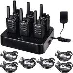 Retevis RT68 Walkie Talkies 6 Pack Rechargeable