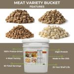 Premium Meat Variety Bucket for Emergency Preparedness