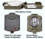 AOFAR Military Lensatic Compass for Camping/Hiking