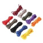 10-Pack 3-Meter Paracord Survival Rope Set
