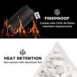 2-Person Emergency Shelter Tent - Reflective & Waterproof