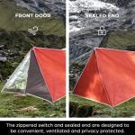 2-Person Emergency Shelter Tent - Reflective & Waterproof