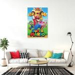 Super Mario Gaming Poster: Mario, Luigi & Friends