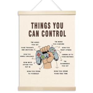 Inspirational Gamer Poster Frame for Wall Decor