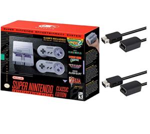 SNES Classic Edition with Two 6-ft Cables