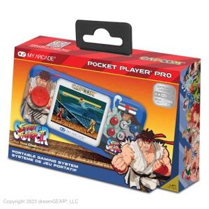 Street Fighter II Pocket Player Pro Handheld Console