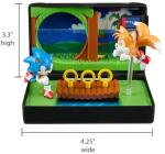 Sonic & Tails Diorama Playset with Emerald Hill Scene
