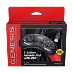 Retro-Bit Sega Genesis USB 8-Button Controller