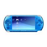 Blue Sony PSP 3000 Handheld Gaming Console