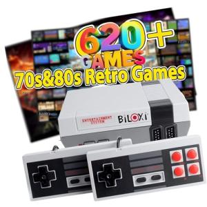 Biloxi 620 Retro Mini Game Console with 620 Games