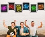 Neon Gamer Posters Set for Boys' Room Decor