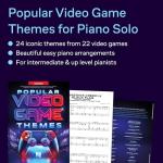 Video Game Themes Piano Book for Gamers