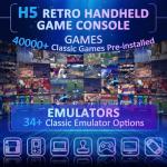 H5 Retro Handheld Console with 40000 Games