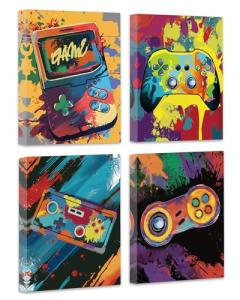 Cool Gamer Wall Art - 8"x10" Framed Poster