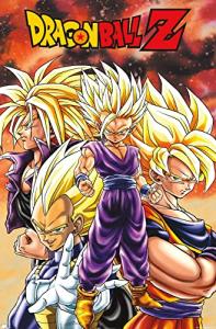 Dragon Ball Z Saiyans Wall Poster, Unframed
