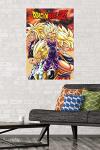 Dragon Ball Z Saiyans Wall Poster, Unframed