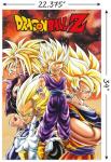 Dragon Ball Z Saiyans Wall Poster, Unframed