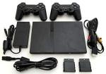 Sony PS2 Slim Console with 2 Wireless Controllers
