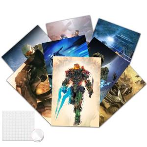 Pounchi Shooting Game Posters 8-Pack HD Prints