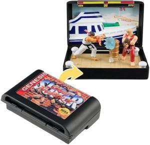 Sega Street Fighter Cartridge Playset for Consoles