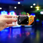Atari Pixel Pocket Pro Portable Arcade Keychain