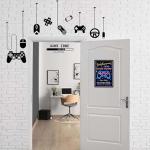 Welcome to the Game Room Wall Art Sign