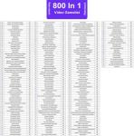 800-in-1 Cartridge for SNES Super Nintendo