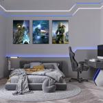 Pounchi Shooting Game Posters 8-Pack HD Prints