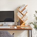 Retro Gaming 4 Tier Tree Bookshelf in Wood