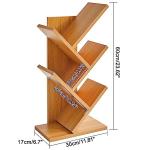 Retro Gaming 4 Tier Tree Bookshelf in Wood