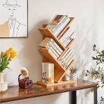 Retro Gaming 4 Tier Tree Bookshelf in Wood