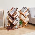 Retro Gaming 4 Tier Tree Bookshelf in Wood