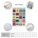 Classic Video Game Evolution Canvas Wall Art