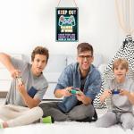 Gamer at Work Sign - Cool Neon Wall Decor